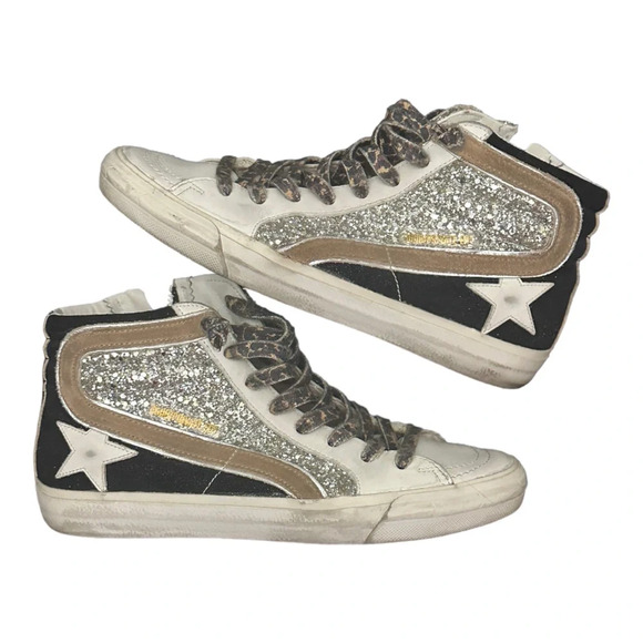 Special edition Golden Goose Slide Mid-TopSneakers, size 38,549/759!!!